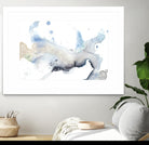Bloom Cloud I by Jennifer Goldberger on GIANT ART - blue abstract