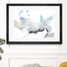 Bloom Cloud I by Jennifer Goldberger on GIANT ART - blue abstract
