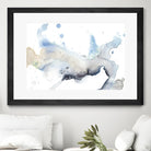 Bloom Cloud I by Jennifer Goldberger on GIANT ART - blue abstract