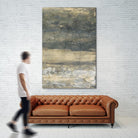 Earthen Lines II by Jennifer Goldberger on GIANT ART - brown abstract