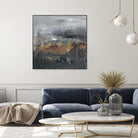 Mountains in the Mist I by Joyce Combs on GIANT ART - abstract
