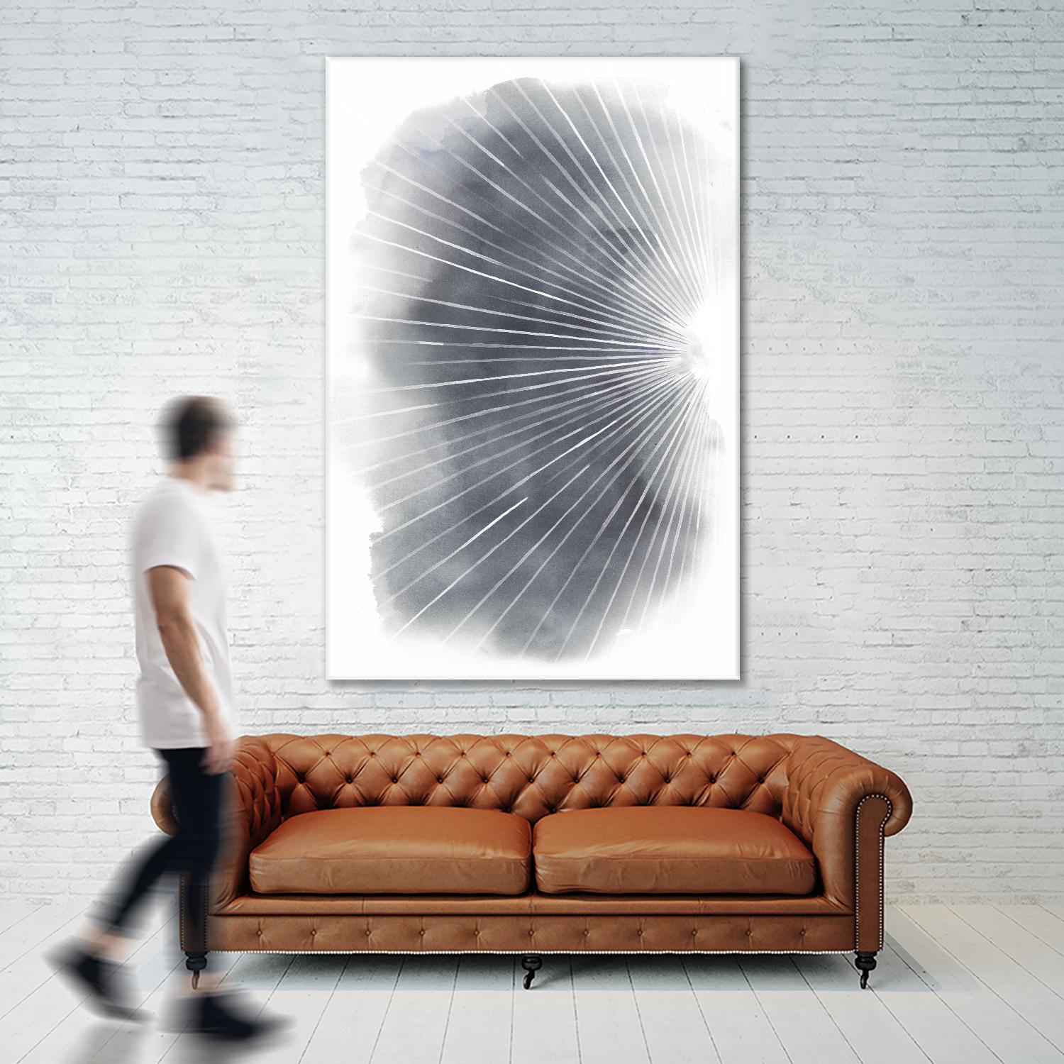 Rays I by Grace Popp on GIANT ART - abstract