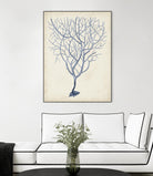 Indigo Coral III by Vision Studio on GIANT ART - blue tropical