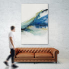 Abstract Terrain IV by Sisa Jasper on GIANT ART - green watercolour