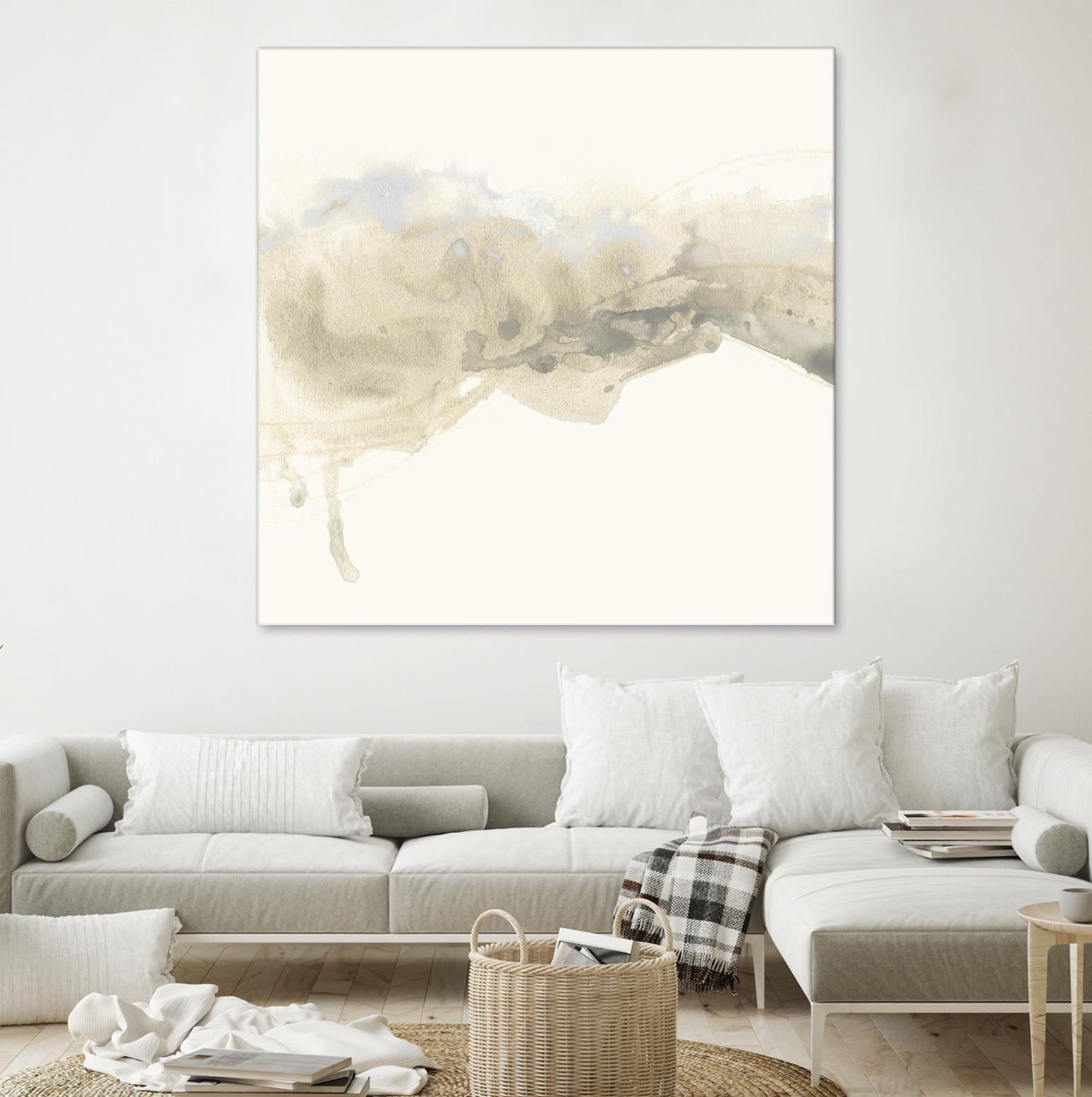 Vapor I by June Erica Vess on GIANT ART - brown abstract