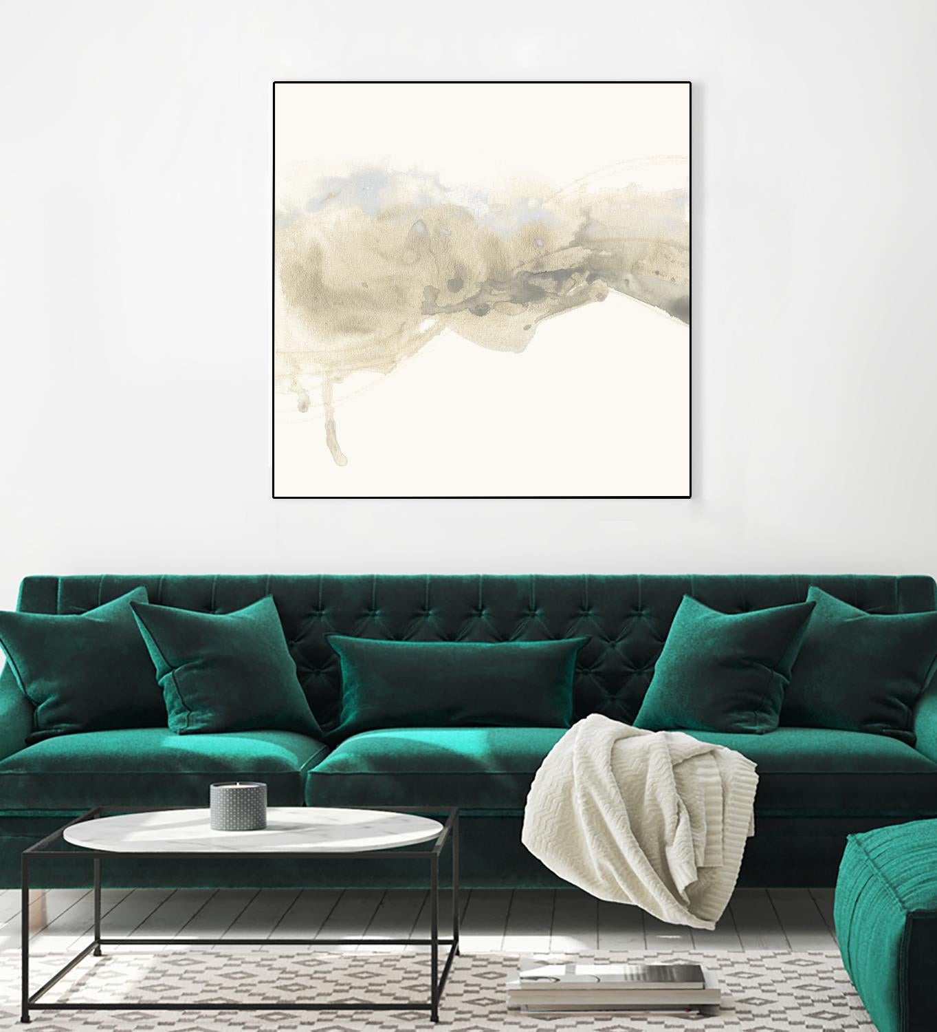 Vapor I by June Erica Vess on GIANT ART - brown abstract
