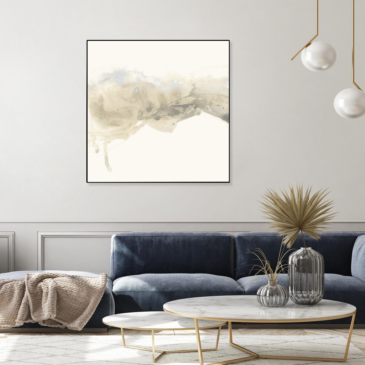 Vapor I by June Erica Vess on GIANT ART - brown abstract