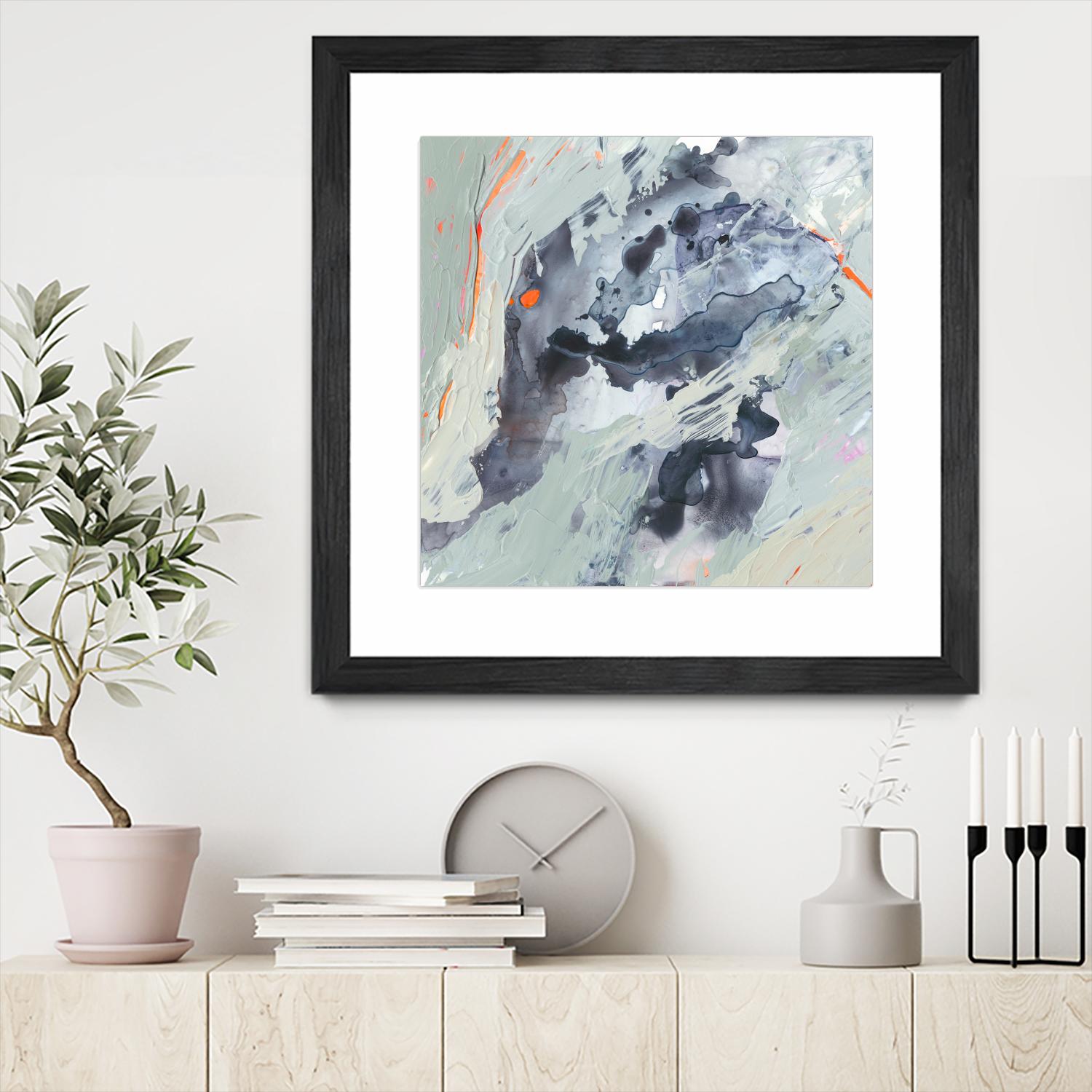 Polyphonic Sea I by Victoria Borges on GIANT ART - abstract