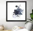 Blue & Black Splash I by Irena Orlov on GIANT ART - blue abstract