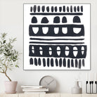 Weft IV by June Erica Vess on GIANT ART - black abstract