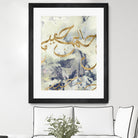 Arabic Encaustic I by Jennifer Goldberger on GIANT ART - abstract