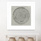 Mythos II by Chariklia Zarris on GIANT ART - black black & white circle