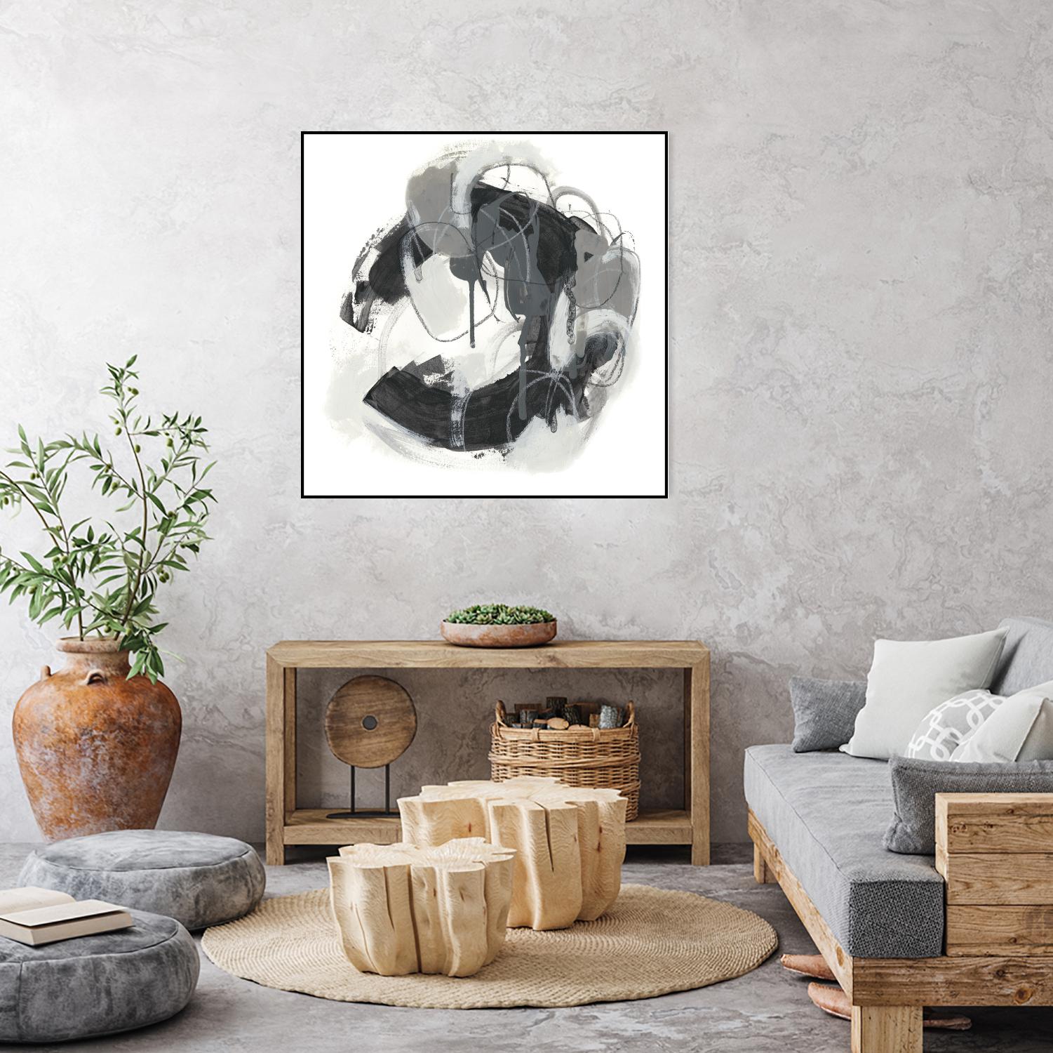 Obsidian Arc I by June Erica Vess on GIANT ART - abstract