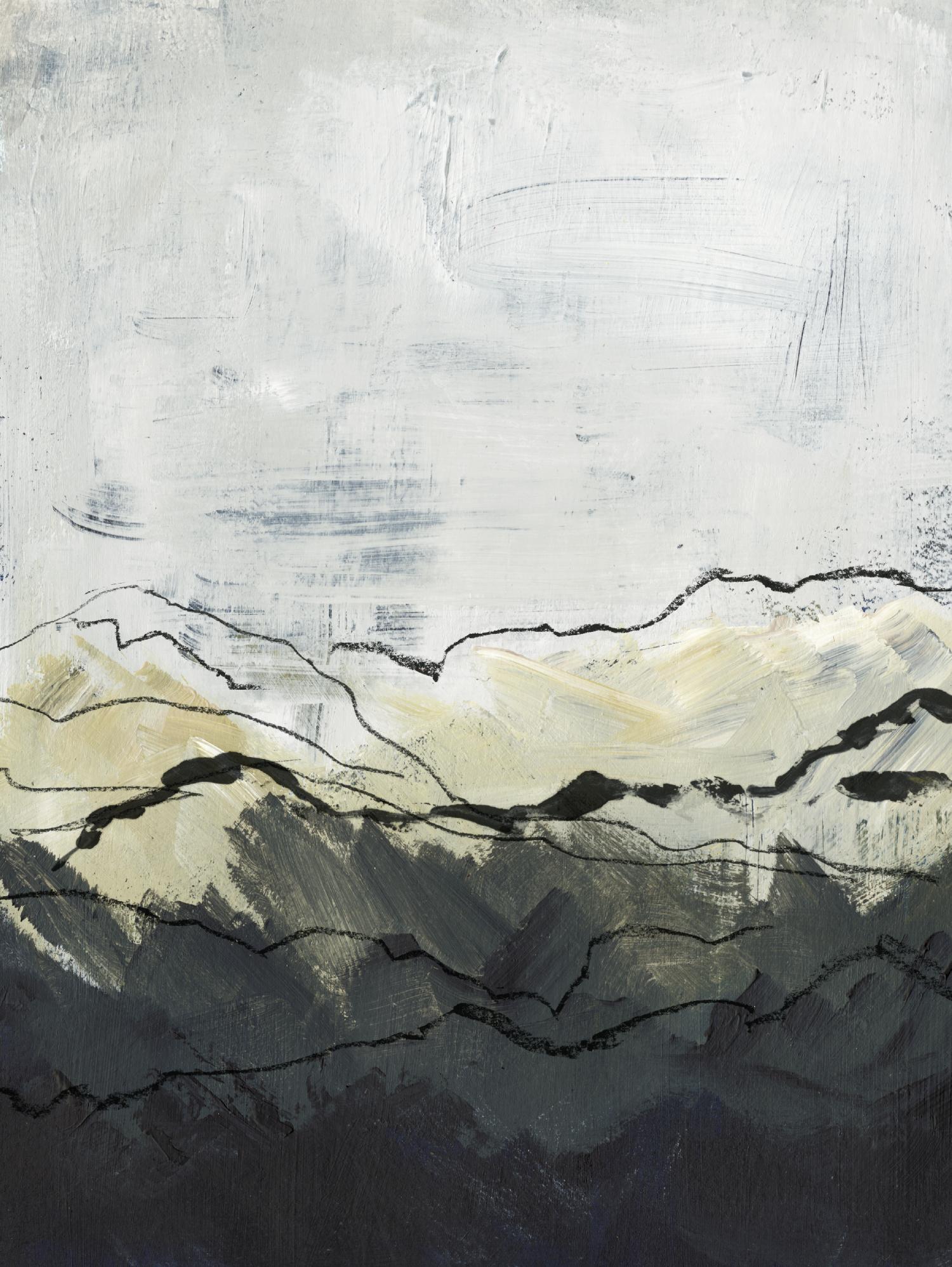 Winter Mountains I by Jennifer Paxton Parker on GIANT ART - abstract