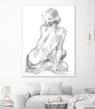 Sitting Pose II by Jennifer Paxton Parker on GIANT ART - linear linear