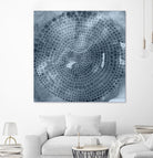 Indigo Wheel II by Chariklia Zarris on GIANT ART - blue abstract