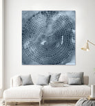 Indigo Wheel II by Chariklia Zarris on GIANT ART - blue abstract
