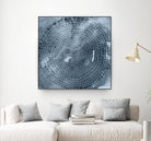 Indigo Wheel II by Chariklia Zarris on GIANT ART - blue abstract