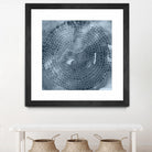 Indigo Wheel II by Chariklia Zarris on GIANT ART - blue abstract