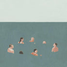 The Swimmers I by Emma Scarvey on GIANT ART - green tropical