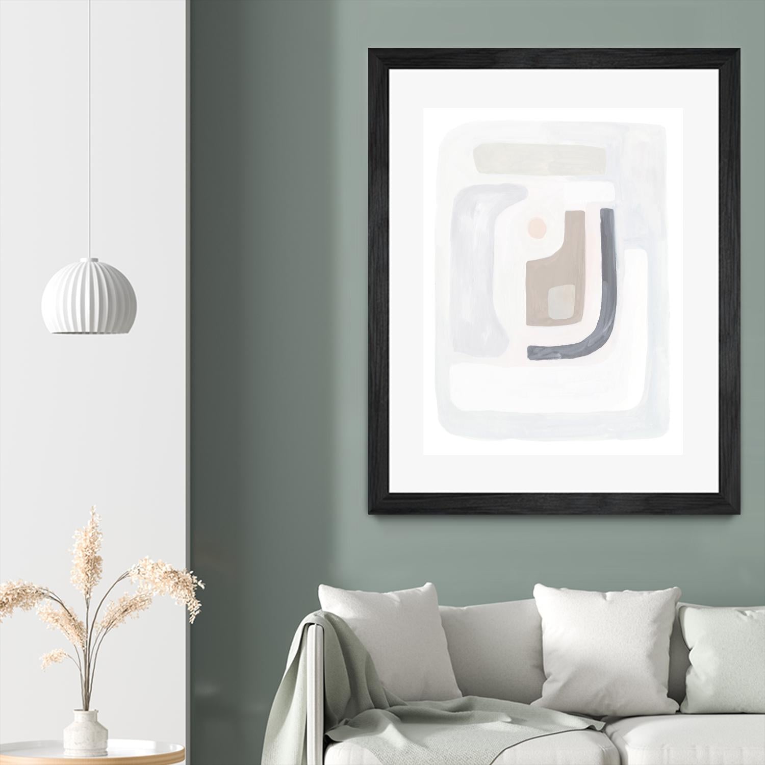 Opal Daydream II by Victoria Borges on GIANT ART - neutral abstract