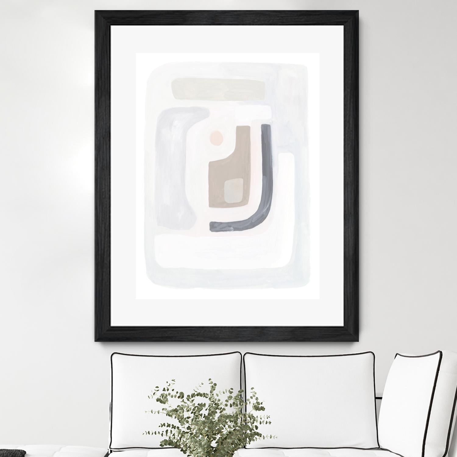 Opal Daydream II by Victoria Borges on GIANT ART - neutral abstract