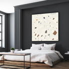 Abstract Terazzo II by Victoria Borges on GIANT ART - neutral abstract