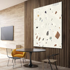 Abstract Terazzo II by Victoria Borges on GIANT ART - neutral abstract