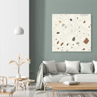 Abstract Terazzo II by Victoria Borges on GIANT ART - neutral abstract