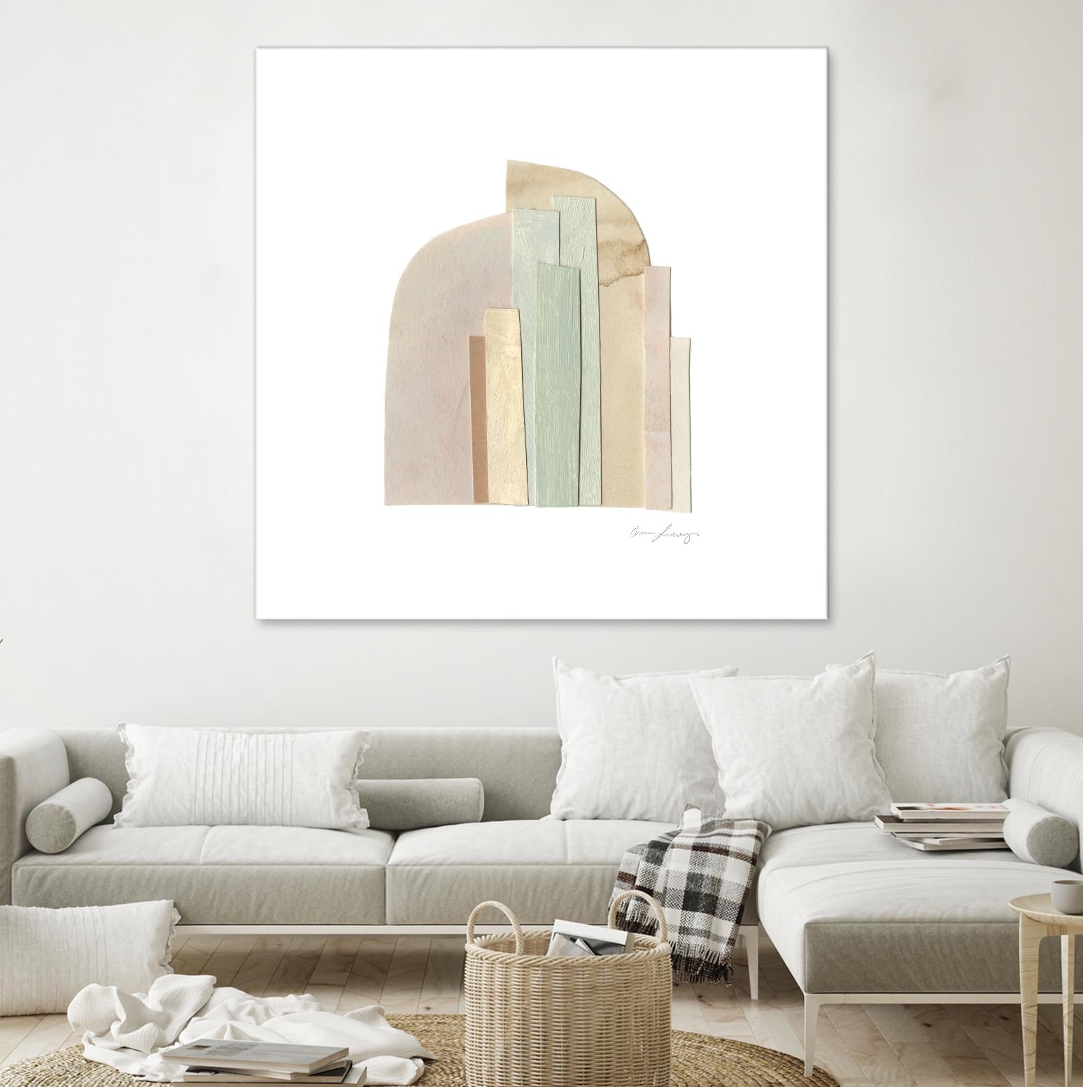 Flourescel I by Emma Scarvey on GIANT ART - pastels abstract