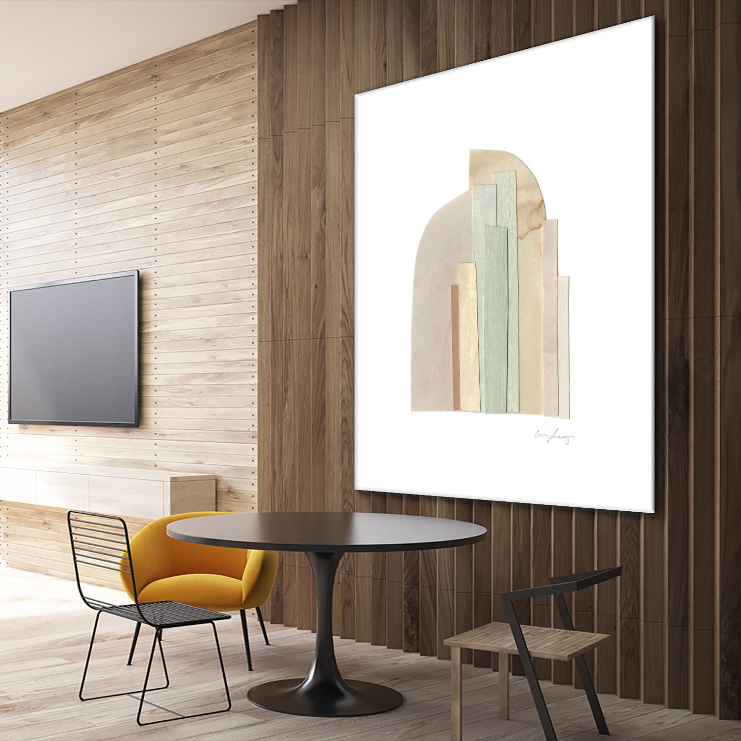 Flourescel I by Emma Scarvey on GIANT ART - pastels abstract