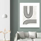 Modern Arc II by June Erica Vess on GIANT ART - neutral abstract