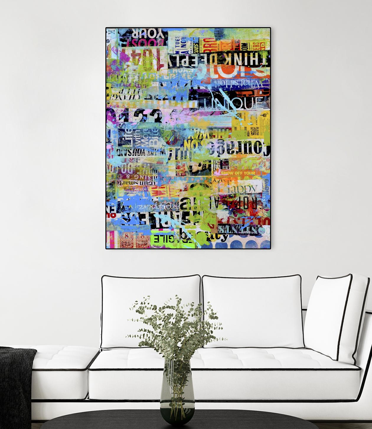 Metro Mix 33 II by Erin Ashley on GIANT ART - abstract