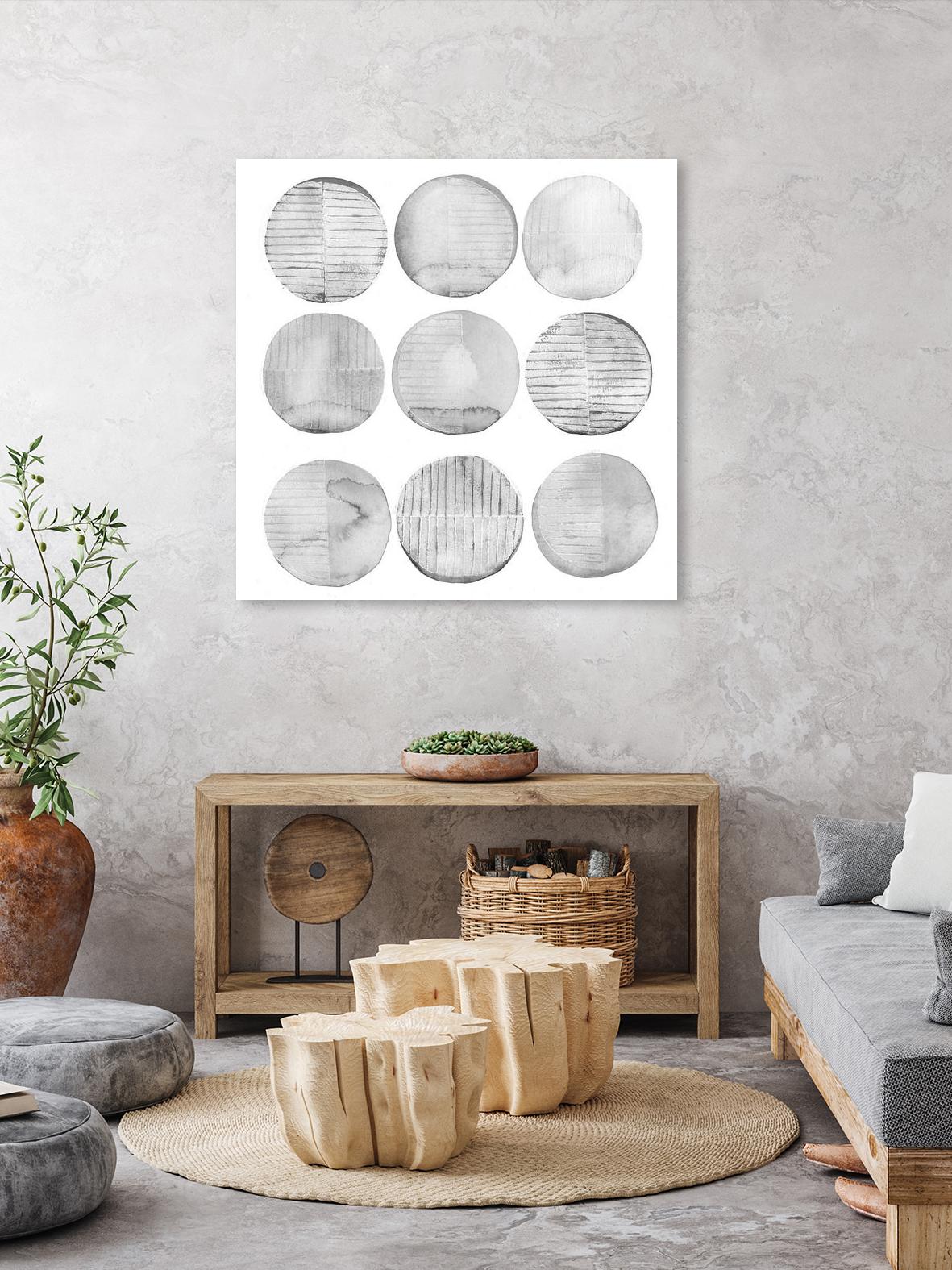 Soft Circles II by Grace Popp on GIANT ART - abstract