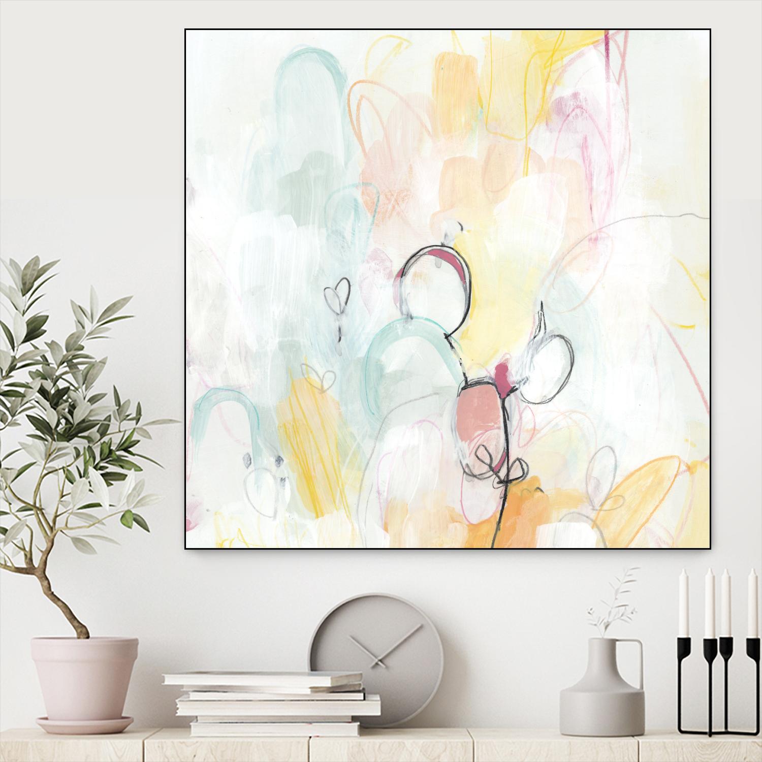 Quarter Note I by June Erica Vess on GIANT ART - abstract