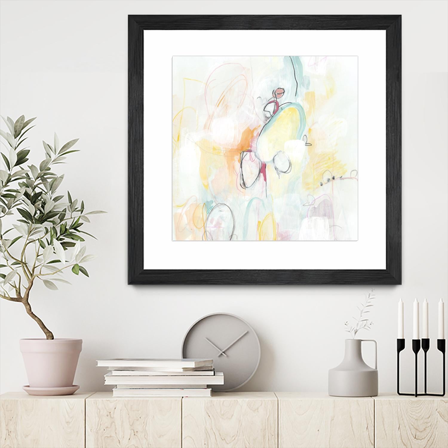 Quarter Note II by June Erica Vess on GIANT ART - abstract