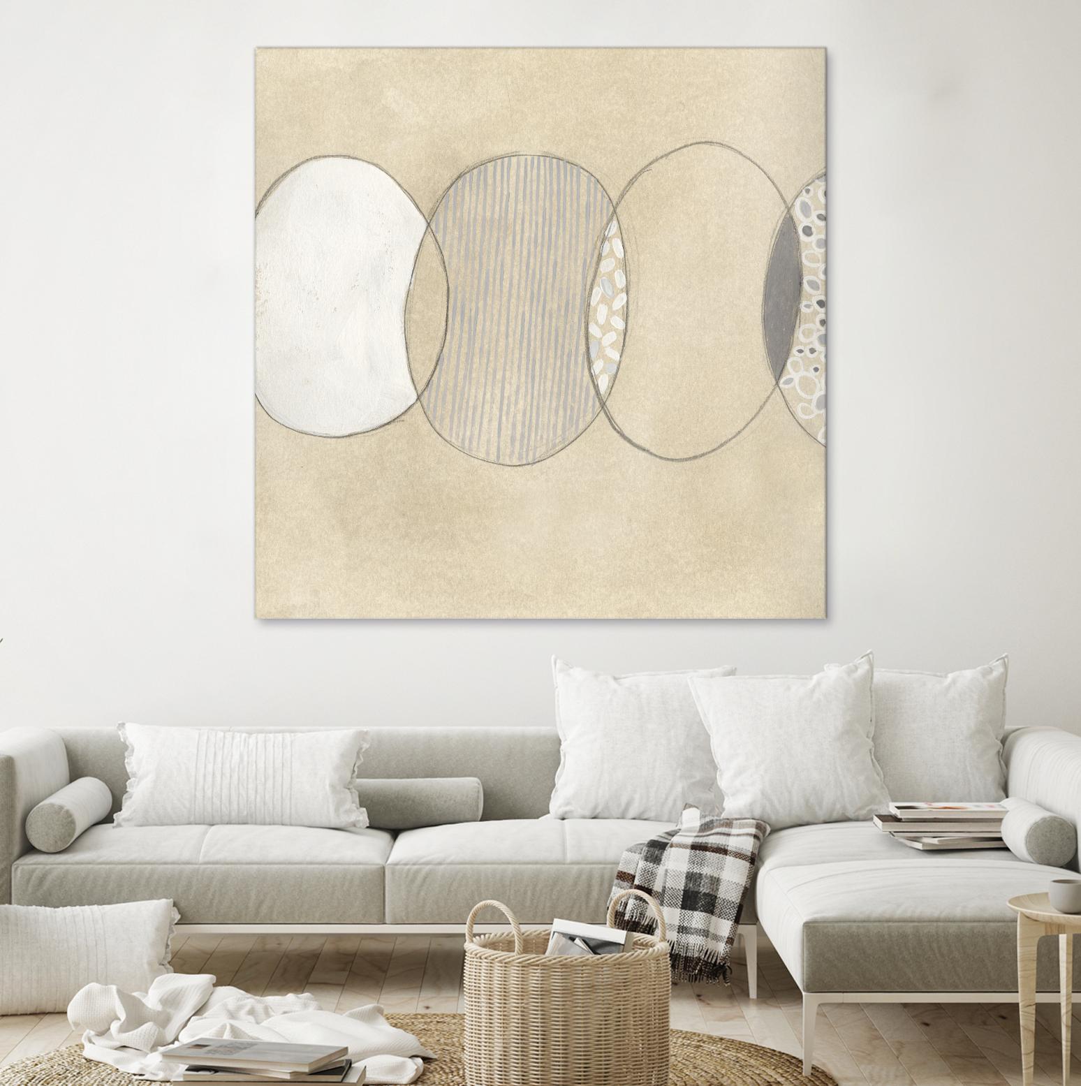 Cellular Division I by June Erica Vess on GIANT ART - brown abstract