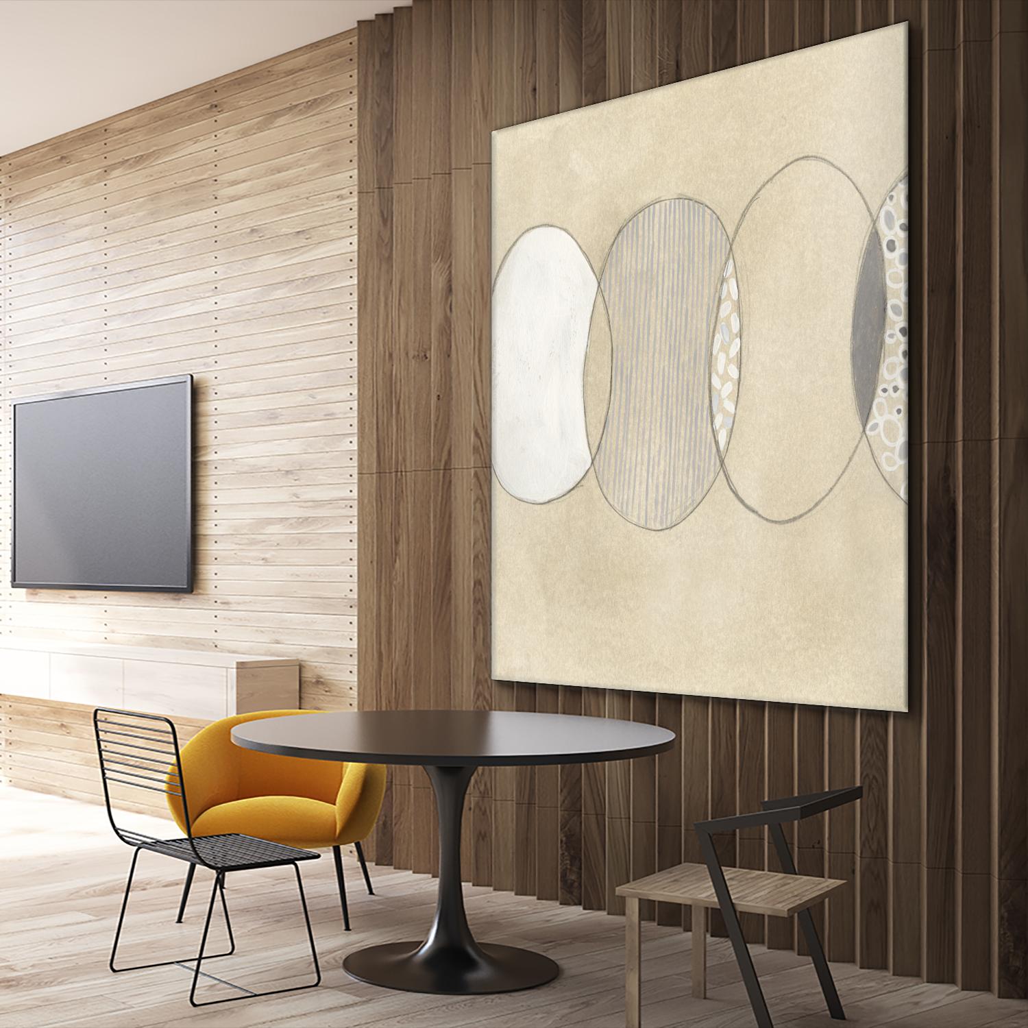 Cellular Division I by June Erica Vess on GIANT ART - brown abstract