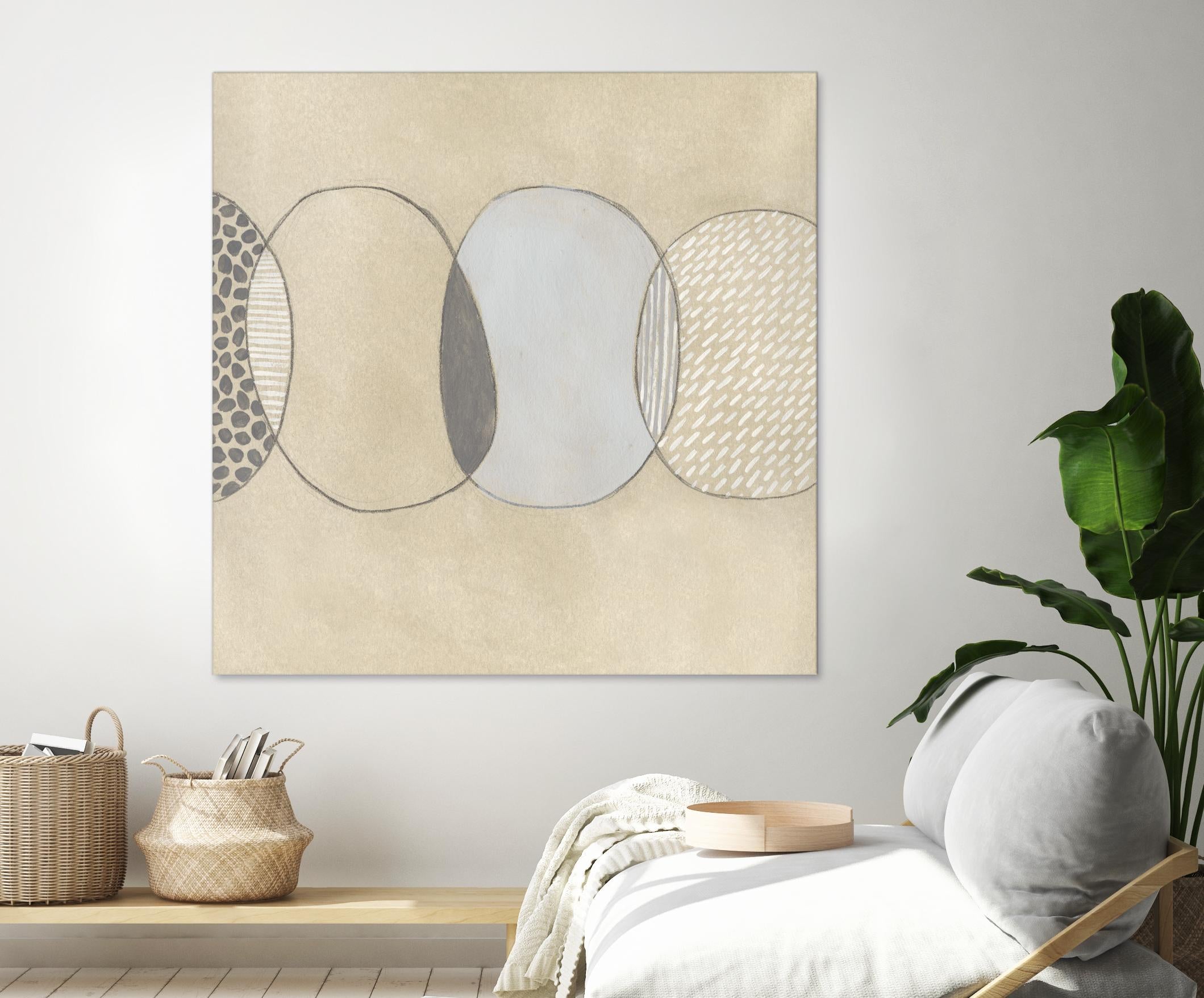 Cellular Division II by June Erica Vess on GIANT ART - brown abstract