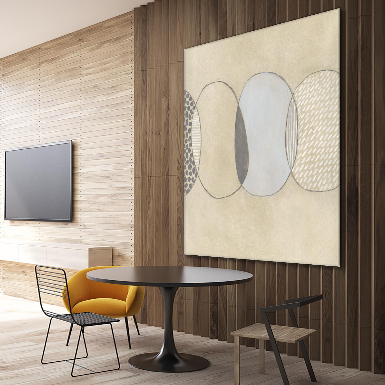 Cellular Division II by June Erica Vess on GIANT ART - brown abstract