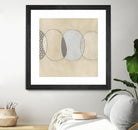 Cellular Division II by June Erica Vess on GIANT ART - brown abstract