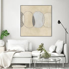 Cellular Division II by June Erica Vess on GIANT ART - brown abstract