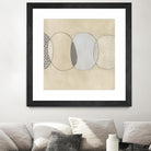 Cellular Division II by June Erica Vess on GIANT ART - brown abstract