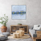 Across the Way II by Ren�e W. Stramel on GIANT ART - blue abstract