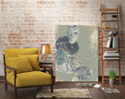 Rock Formations II by Jennifer Goldberger on GIANT ART - green abstract