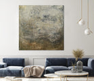 Quiet Marsh I by Sharon Gordon on GIANT ART - brown abstract