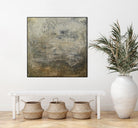 Quiet Marsh I by Sharon Gordon on GIANT ART - brown abstract