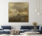 Quiet Marsh II by Sharon Gordon on GIANT ART - brown abstract