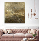 Quiet Marsh II by Sharon Gordon on GIANT ART - brown abstract