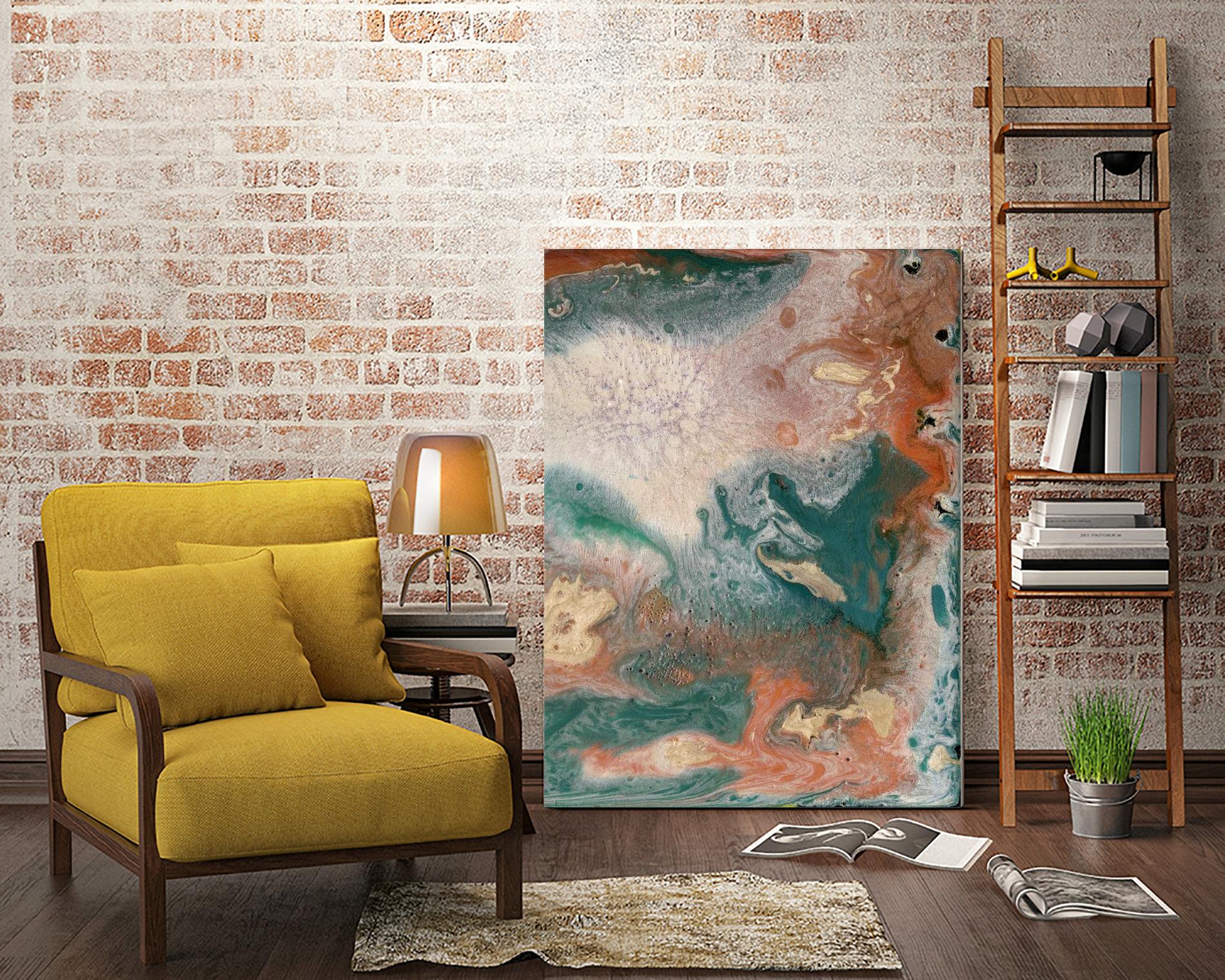 Coralline II by Alicia Ludwig on GIANT ART - red abstract